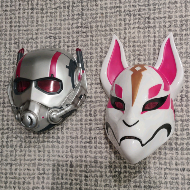 Masks: Ant-man and White fox (Japanese kitsune) in Costumes in Oakville / Halton Region