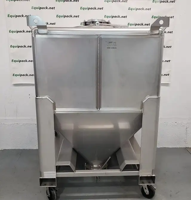 Réservoir Tote Tank Tanque Acier Inox Sur Roues 300 Gall. in Other in West Island - Image 2