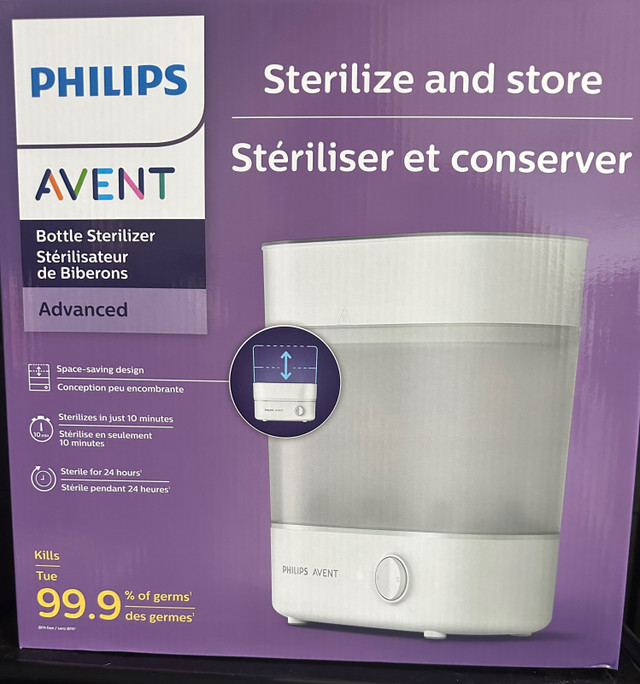 New Philips Avent Advance bottle sterilizer in Feeding & High Chairs in City of Toronto