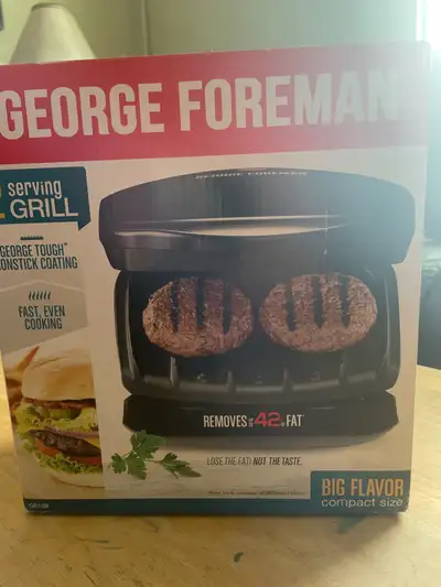 Small George Foreman grill, brand new, View more