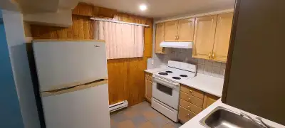 3 1/2 Basement appartment for rent