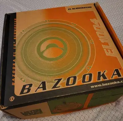 ⭐️BNIB! 2 Bazooka, 10" Subwoofers, View more