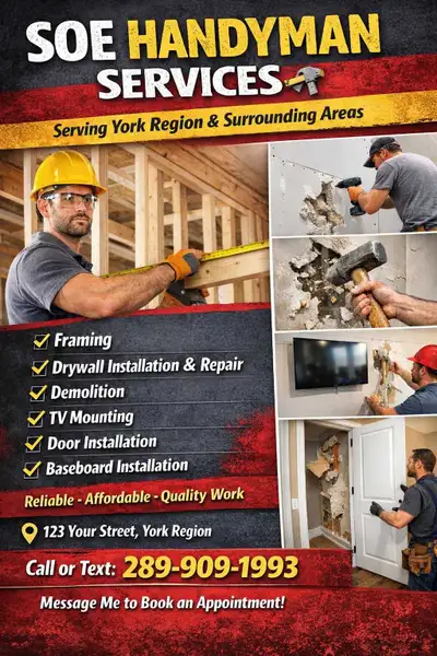 SOE Handyman , View more