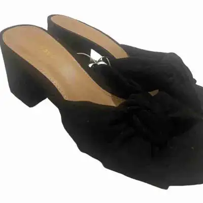 ༉‧₊˚. Black heels - old navy ., View more