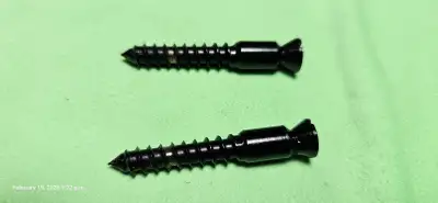 "Floyd Rose" Bridge Mounting Wood Screws (BLK), View more