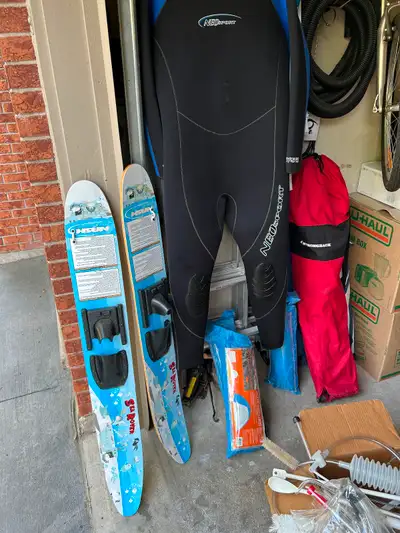 WET SUIT, SKIS, KIDS TENTS, View more