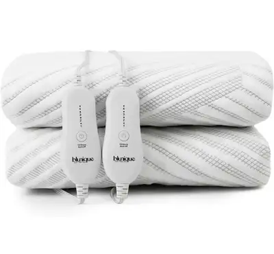 King Heated Mattress Pad, Dual Zone, 10-Hr Auto-Off 78x80", View more