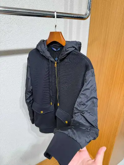 Louis Vuitton Zip Up Black Jacket , View more