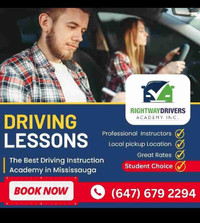 G2-G MTO Certified Male & Female Driving Instructor Mississauga