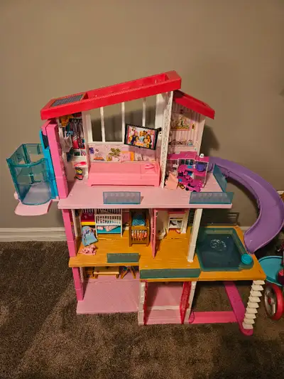Excellent Barbie dream house