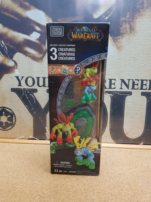 Mega Bloks World of Warcraft 91037 Creature Pack 3 in Toys & Games in Dartmouth