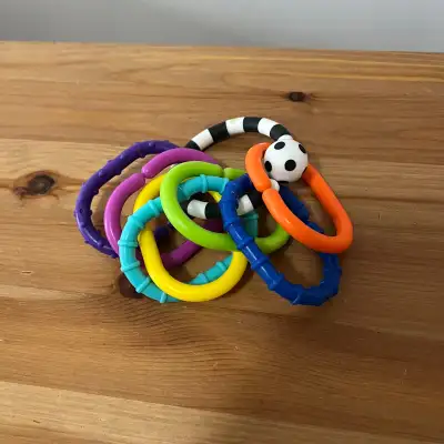 Baby toy rings