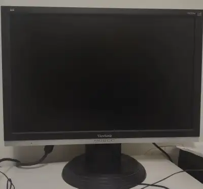 22' Viewsonic LCD computer monitor with built-in stand, View more