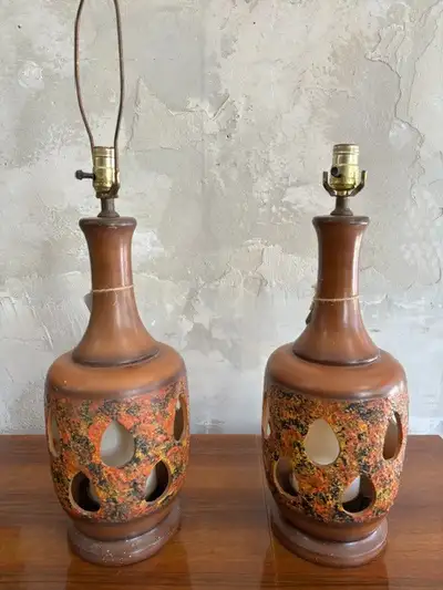 MCM 60s Lamps (Pair), View more
