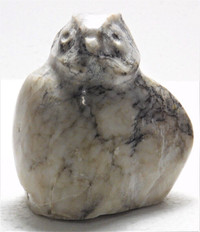 Stone carving/sculpture OWL by Elford Bradley Cox (E. B. Cox)