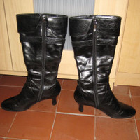 PLAYBOY LEATHER  BOOTS SIZE 6 OR 23