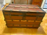 Antique Trunk/Coffee Table