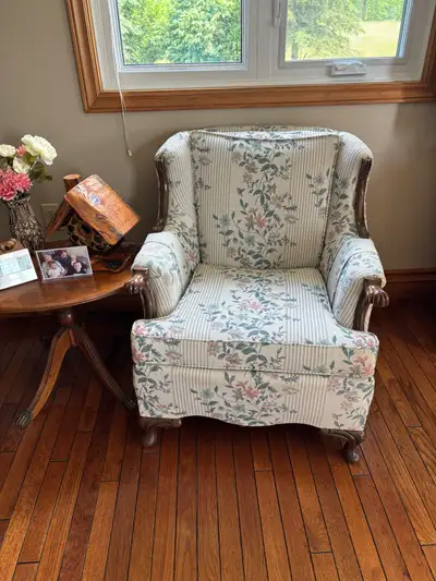 Antique couch and chair 