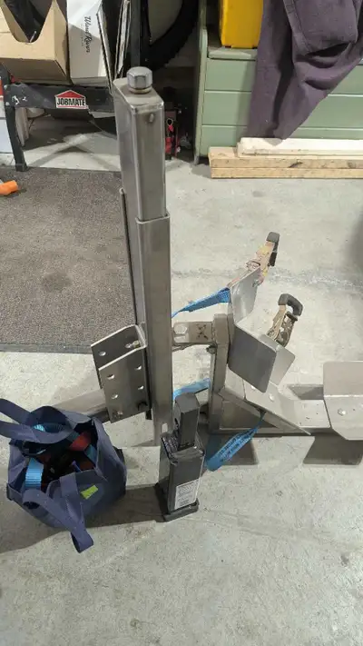 Motow motorcycle tow hitch. Used twice. Excellent quality. $850 US new. Comes with all the original...