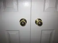 Polished Brass Passage and Privacy Door Handle