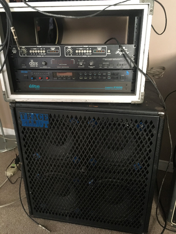 Trace Elliot bass cabinet with 4 -10 inch speakers. $500 in Amps & Pedals in Thunder Bay
