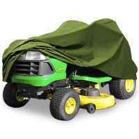 190T Riding Lawn Mower Storage Cover-  Fits Decks 54'' - Green