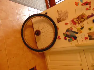 Roue arrière vélo (Jante seulement) 6 vitesses Grandeur 26 X 1.95