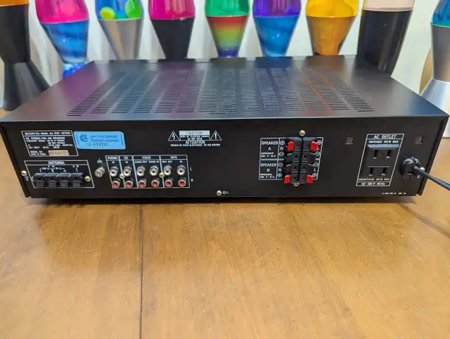 Amplifier / Receiver Sony STR-AV200 Audio / Video Control Center in Stereo Systems & Home Theatre in Red Deer - Image 9