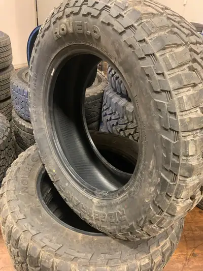 Selling like new Rovelo Ridgetrak RT. Size is LT275/65R20. Trade depth is 14/32. Asking $850