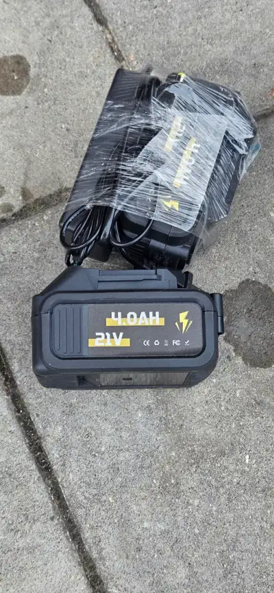 Byczone Cordless Snow Shovel – 2x 21V 4.0Ah Batteries + Charger, View more