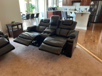 Power reclining sofa 