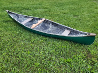 14 foot fiberglass canoe