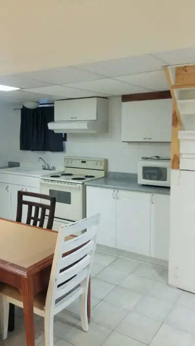 Hello, i have a 2 bedroom basement apartment rental available May 1st. Available for 4 month summer...