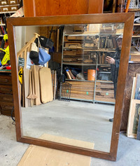Antique Mirror From Barber Shop 