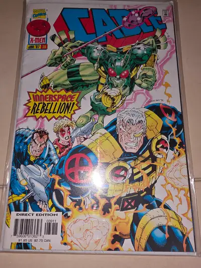 Cable X Men Jan '97 #39 Innerspace Rebellion Marvle Comics Novel, View more