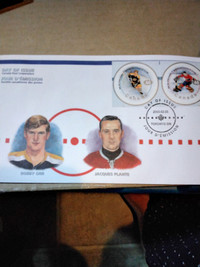 Lot of 3 Canada 2000 FDC with 6 Hockey Postage Stamps