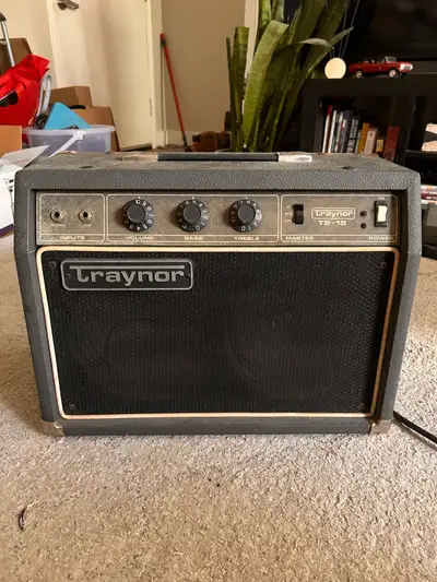 Traynor TS-15 Solid State Combo Amplifier (1980, View more