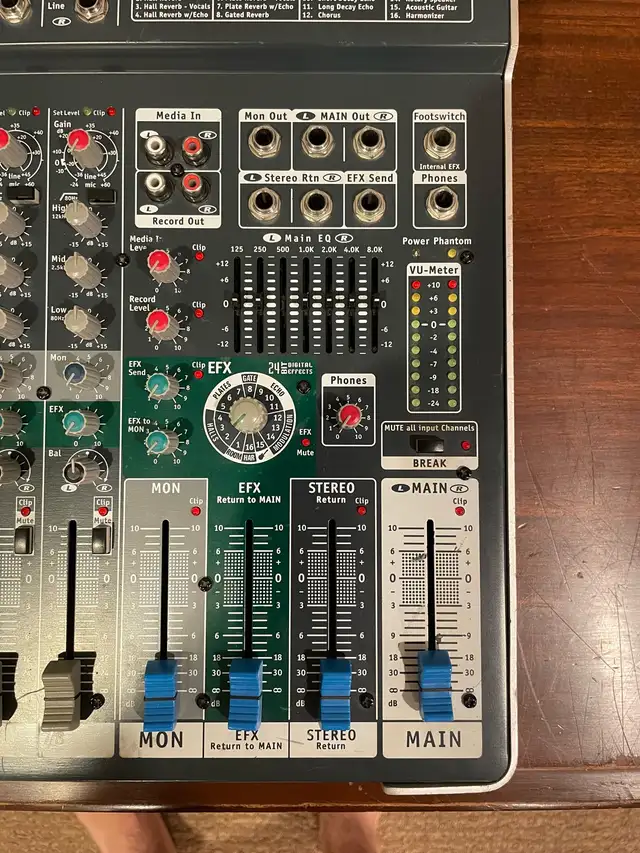 CHECK OUT THIS GREAT YORKVILLE PGM8 MIXER  in Performance & DJ Equipment in Oshawa / Durham Region - Image 4