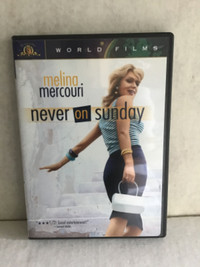 Melina Mercouri dvd ´´Never on Sunday ´