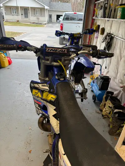 2001 YZ 250. I bought this to see if I would like two strokes. I love this bike so much I went and b...
