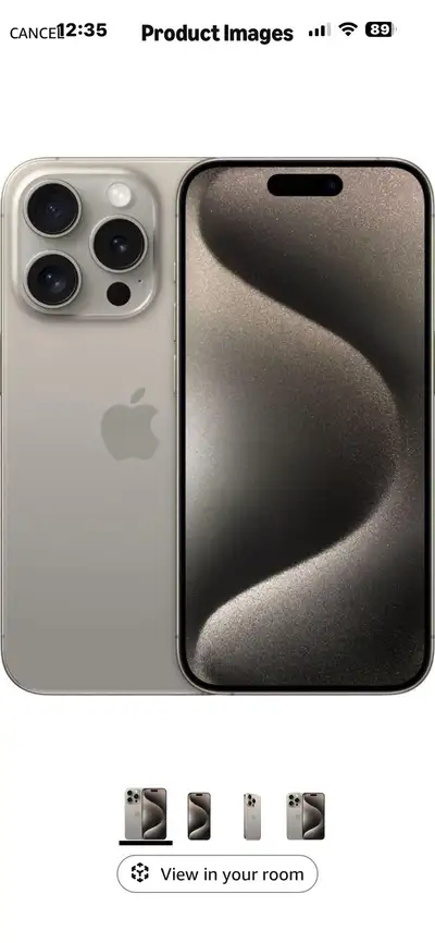 Apple IPhone 15 Pro Max, View more