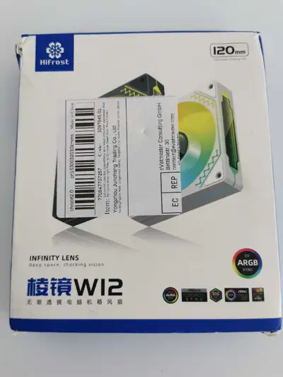 Hifrost WI2 120mm ARGB Fan, View more