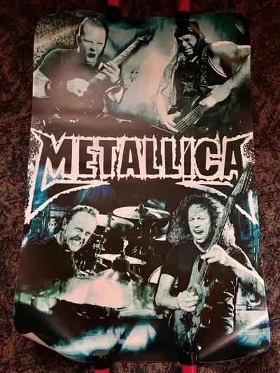 ORIGINAL 2007 FUNKY #9155 METALLICA LIVE POSTER NEW 22x34, View more