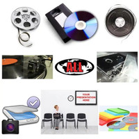 Video, Audio, Film Conversion to digital files, mp4, DVD, or CD