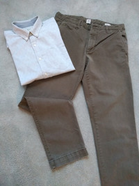 Men's Gap Pants/ AE shirt