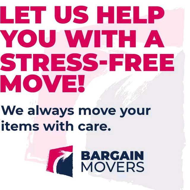Bargain Movers moving & delivery services free quotes/estimates in Moving & Storage in Moncton - Image 2