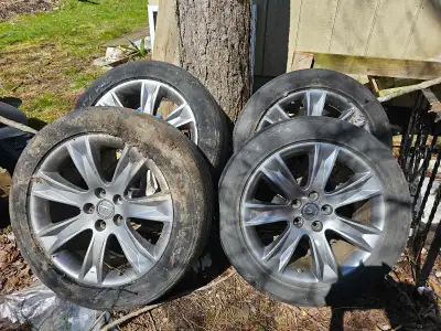 Tires came of a 2011 Acura MDX, they have the pressure sensors. Only 2 would pass inspection. Open f...