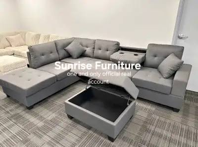 6 Seater Sectional Sofa Couch, View more