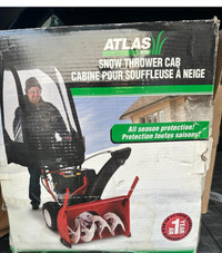 Atlas Universal Snow thrower Cab ** Brand New**
