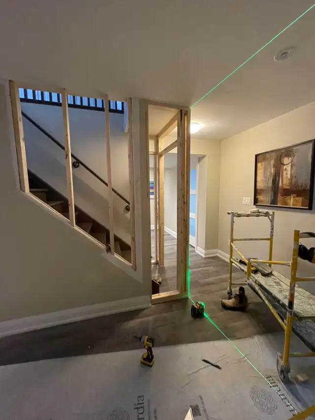 Basement | Bathroom | Tile & Hardwood/vinyl Renovations & Repair in Renovations, General Contracting & Handyman in Oakville / Halton Region - Image 7